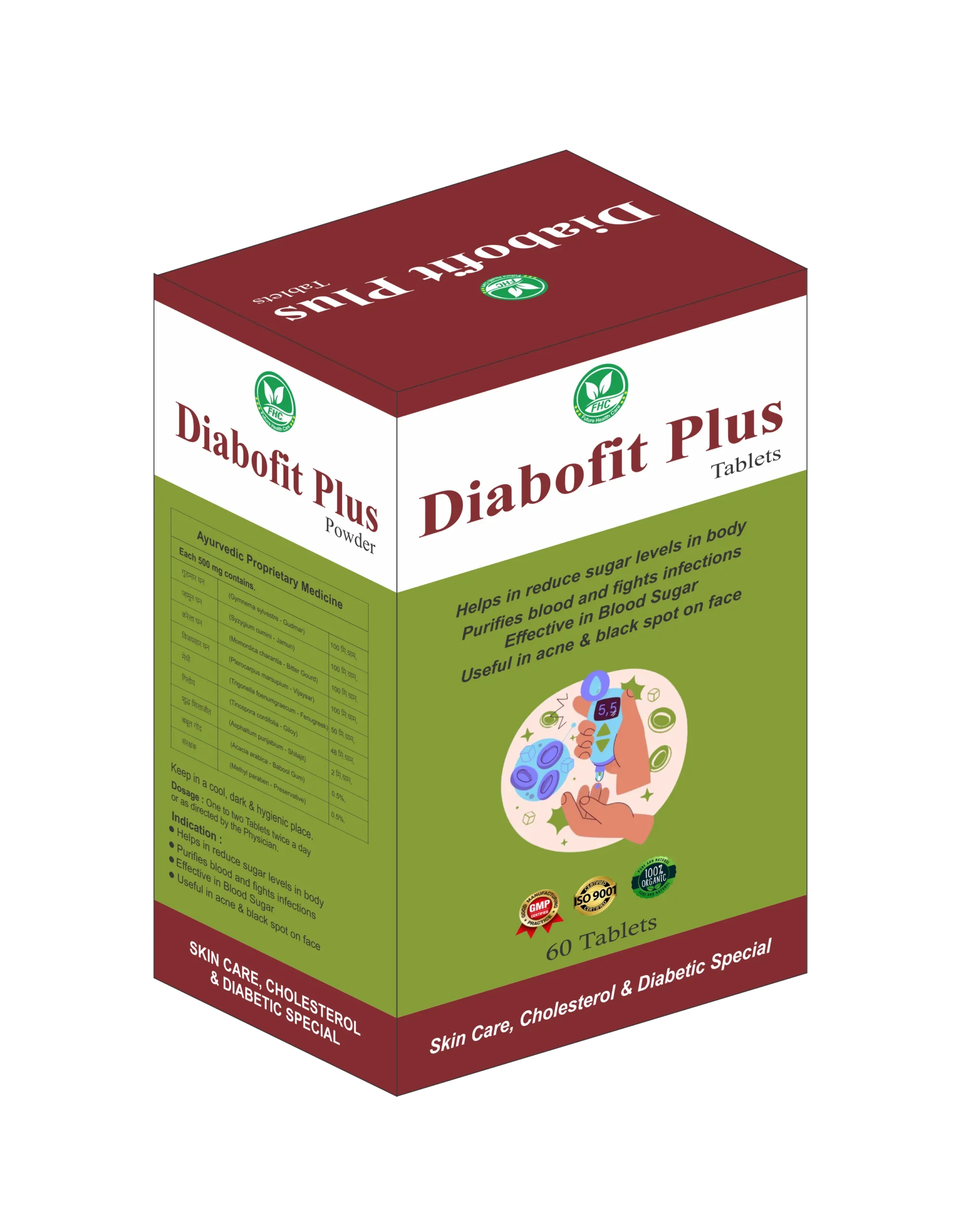 Diabofit Plus Tablets Cholesterol & Diabetic Special