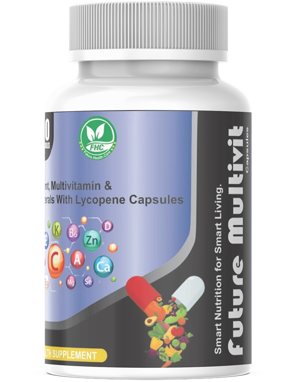 Future Multivit Capsules – Antioxidant, Multivitamin & Multi-Mineral Supplement for Daily Nutrition - Image 2